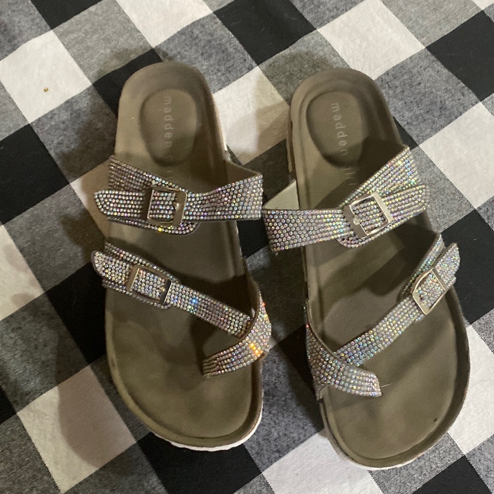 Madden girl bling sandals